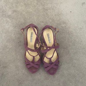 Charles David mauve women's high heel Size 8M